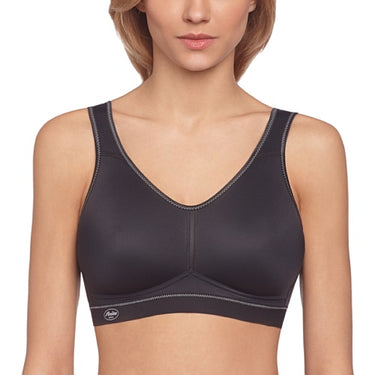 Anita Active Damen BH (Ohne Bügel), 5521 Sport-BH, Gr. 75B, Schwarz (schwarz 001) im Sale